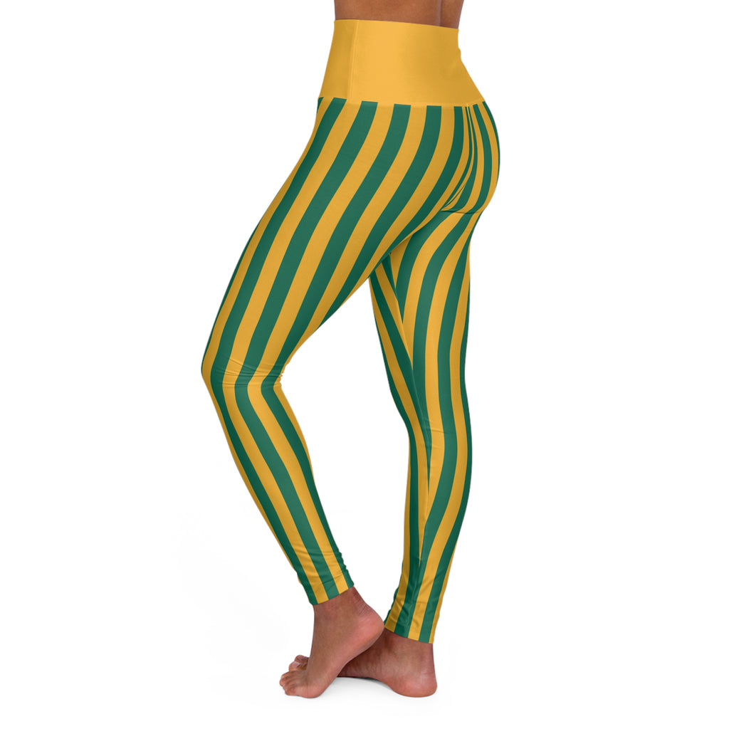 Brazil · FIFA World Cup 2026 High-Waisted Leggings | National Flag Yoga Pants | Soccer Fan Activewear
