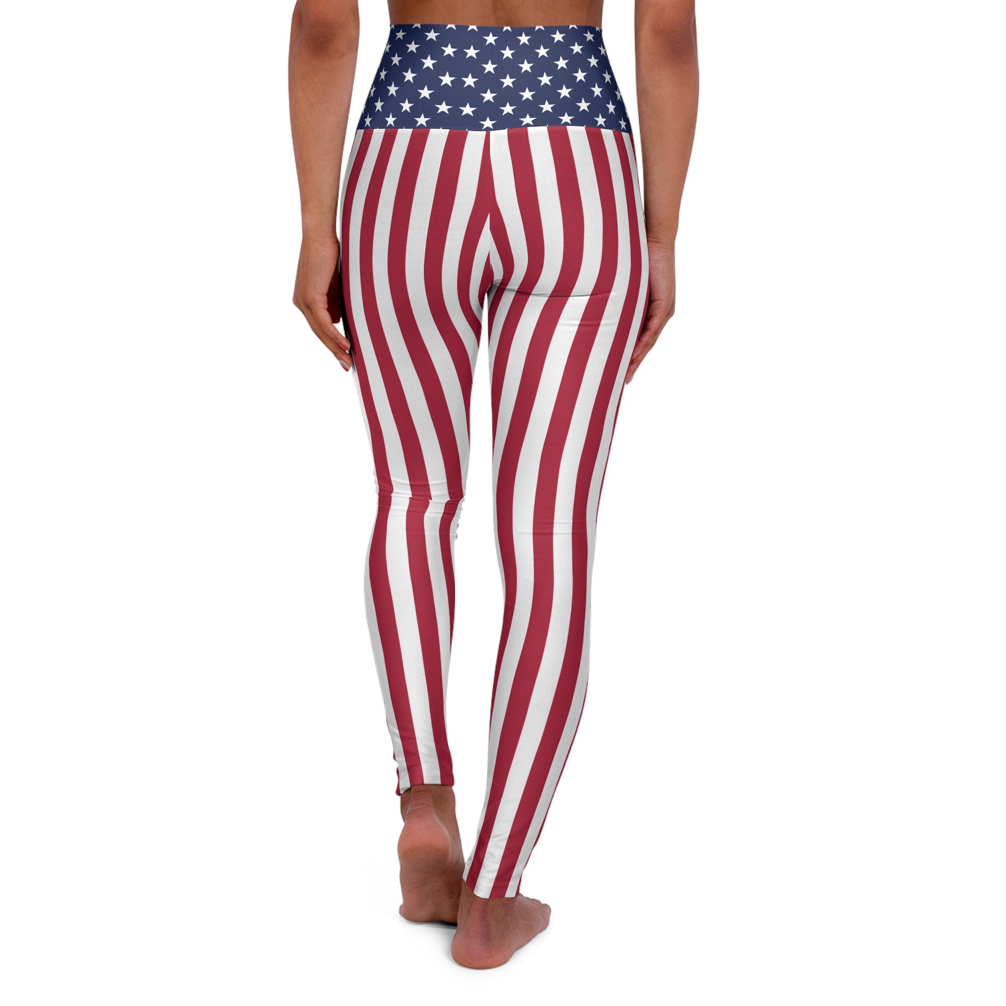 USA · FIFA World Cup 2026 High-Waisted Leggings | National Flag Yoga Pants | Soccer Fan Activewear