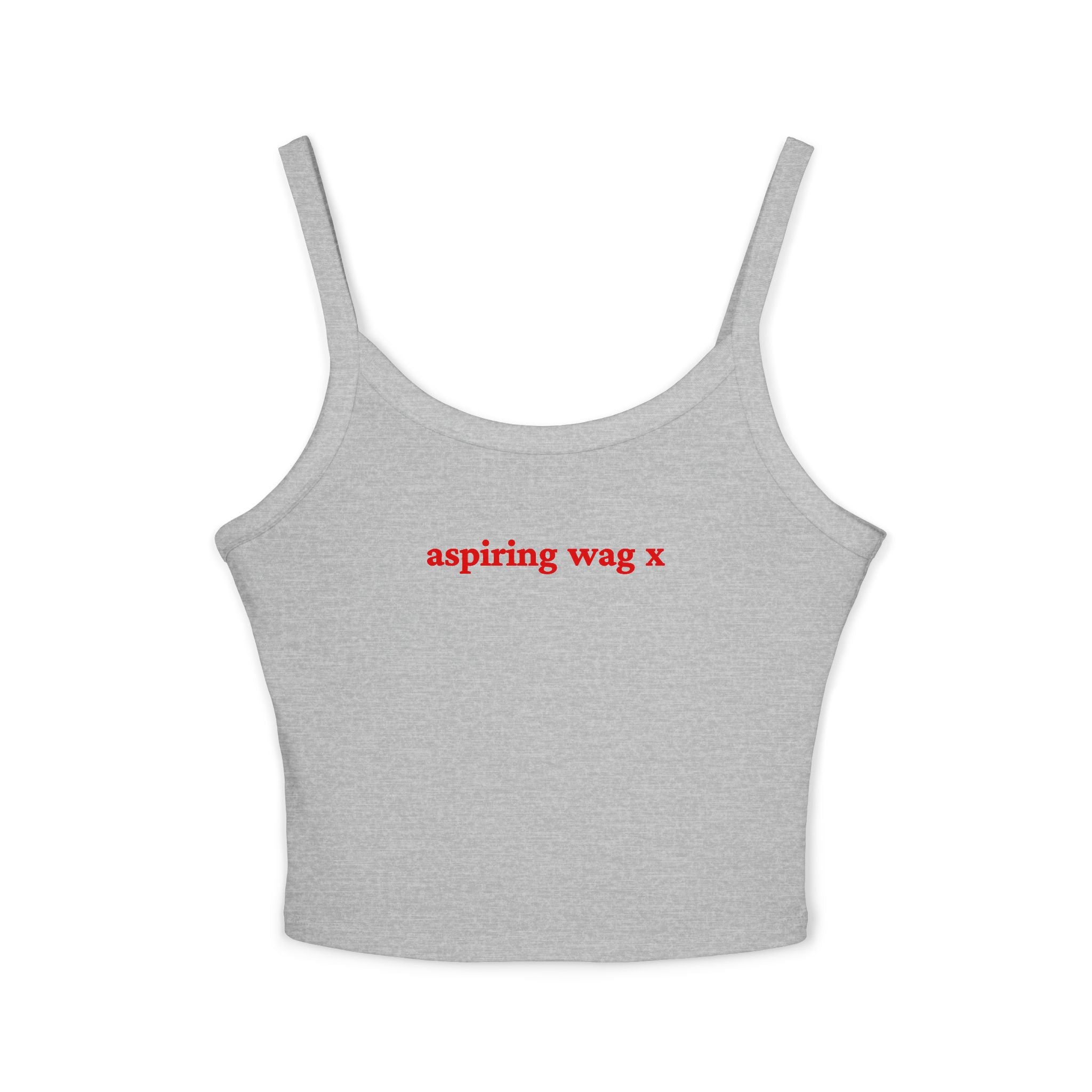 Aspiring WAG X Crop Tank | Football Girl Aesthetic | World Cup 2026