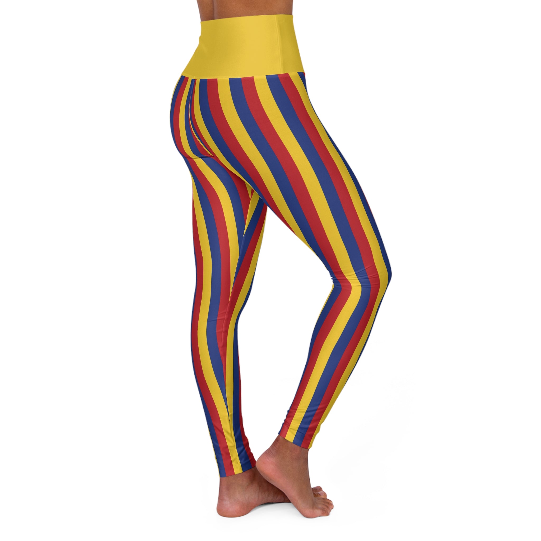 Colombia · FIFA World Cup 2026 High-Waisted Leggings | National Flag Yoga Pants | Soccer Fan Activewear