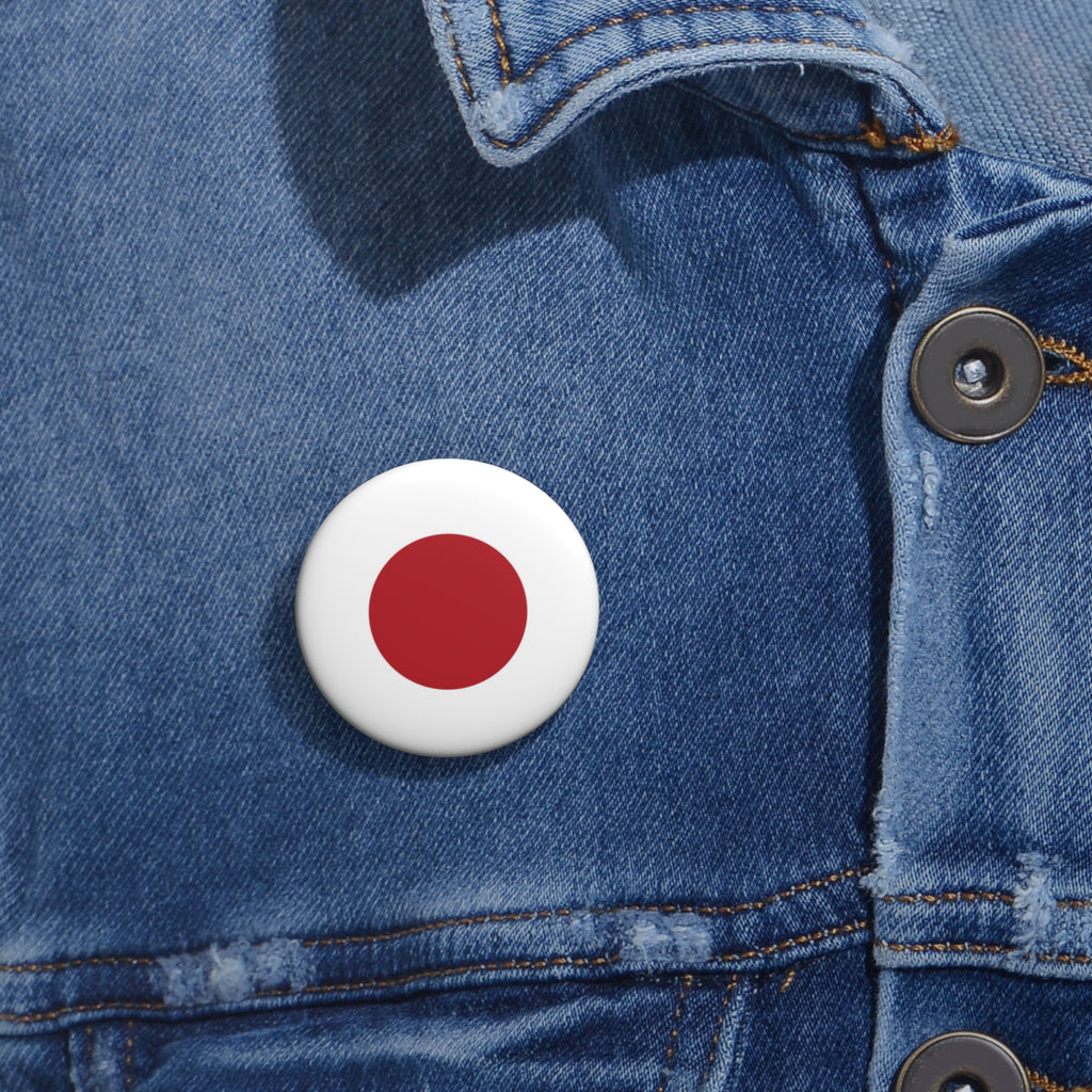 JAPAN Soccer Pin Button – National Crest Fan Badge | World Cup 2026 Accessories