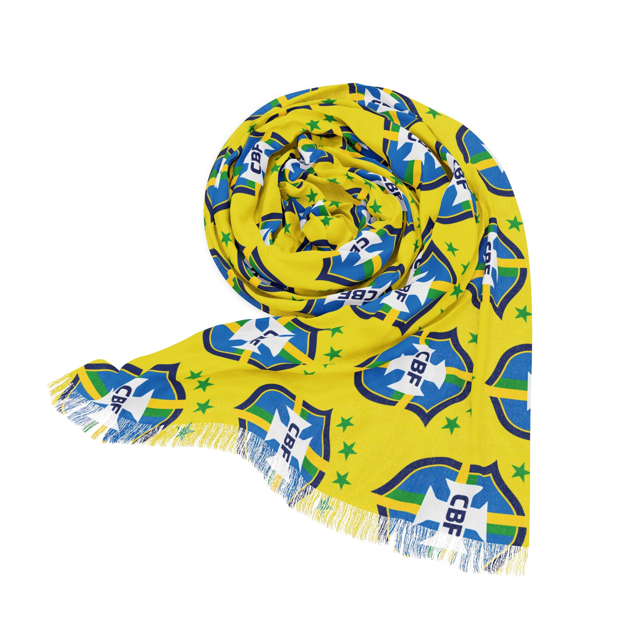 BRAZIL · FIFA World Cup 2026 Scarf | Lightweight Fan Scarf | Soccer Supporter Accessory