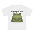 Born to Love the Game — Football Soccer Tee |  Football Pitch Graphic Shirt (Unisex)