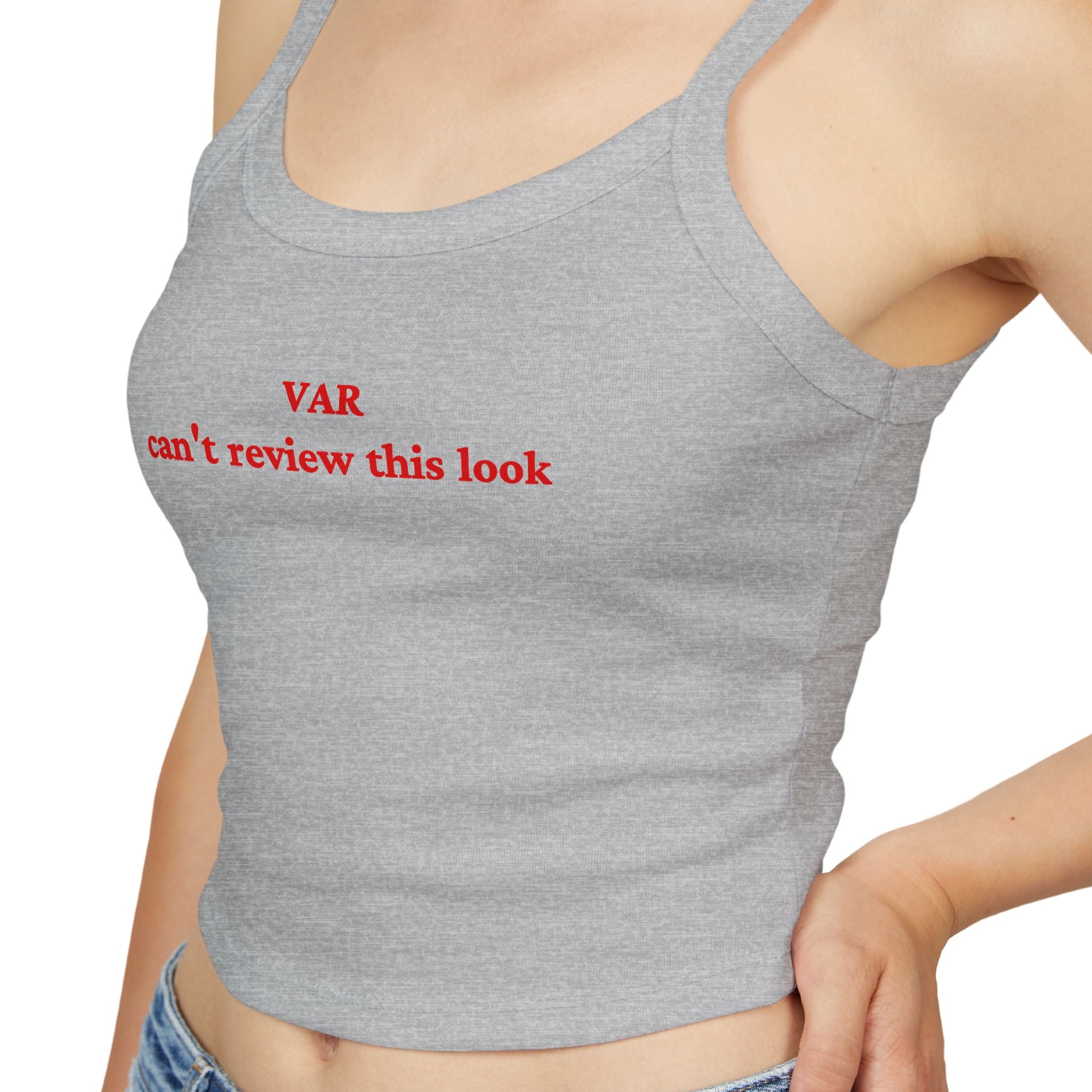 VAR can't review this look Crop Tank | Football Girl Aesthetic | World Cup 2026