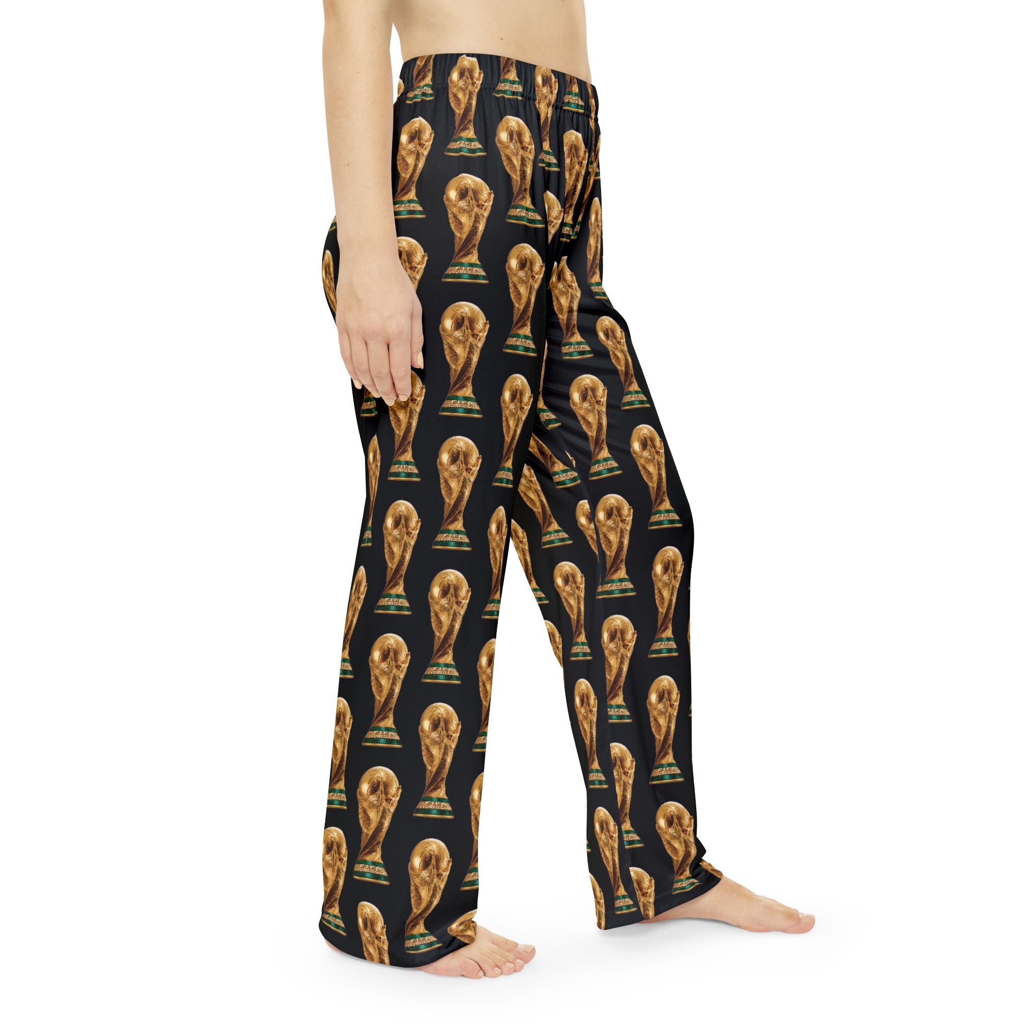 World Cup Trophy Women's Pajama Pants – Soccer Champion Lounge PJ Bottoms
