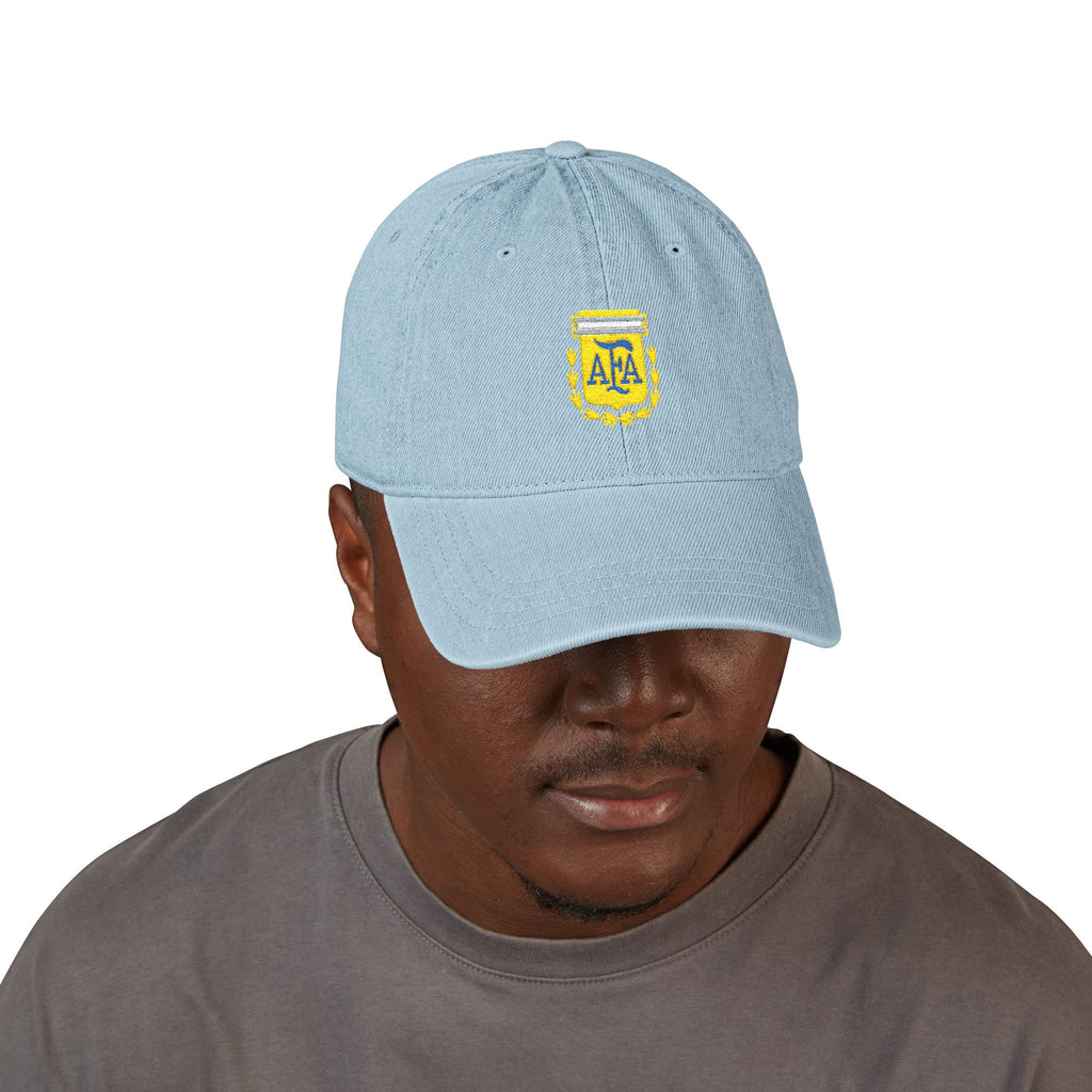 ARGENTINA · FIFA World Cup 2026 Dad Hat | Embroidered Fan Cap | Soccer Supporter Accessory