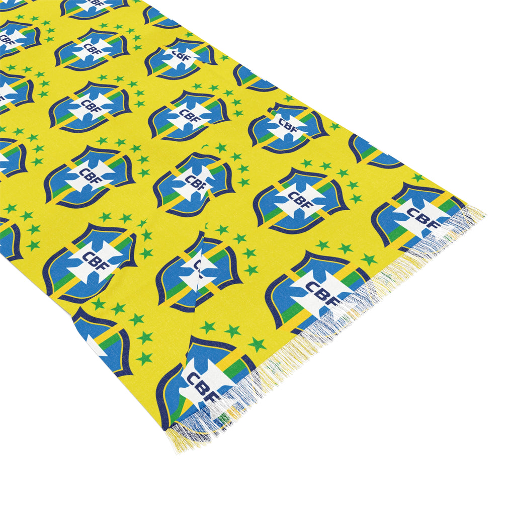 BRAZIL · FIFA World Cup 2026 Scarf | Lightweight Fan Scarf | Soccer Supporter Accessory