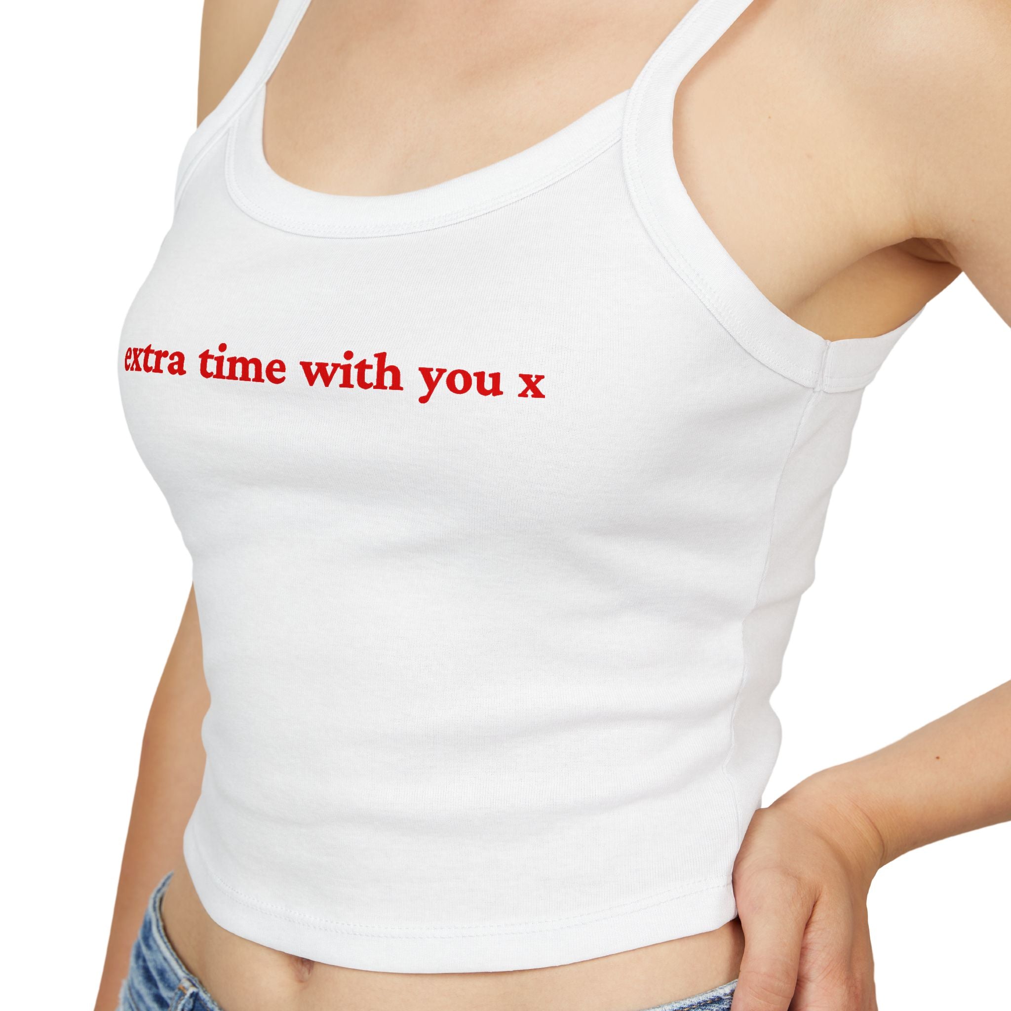 Extra time with you X Crop Tank | Football Girl Aesthetic | World Cup 2026