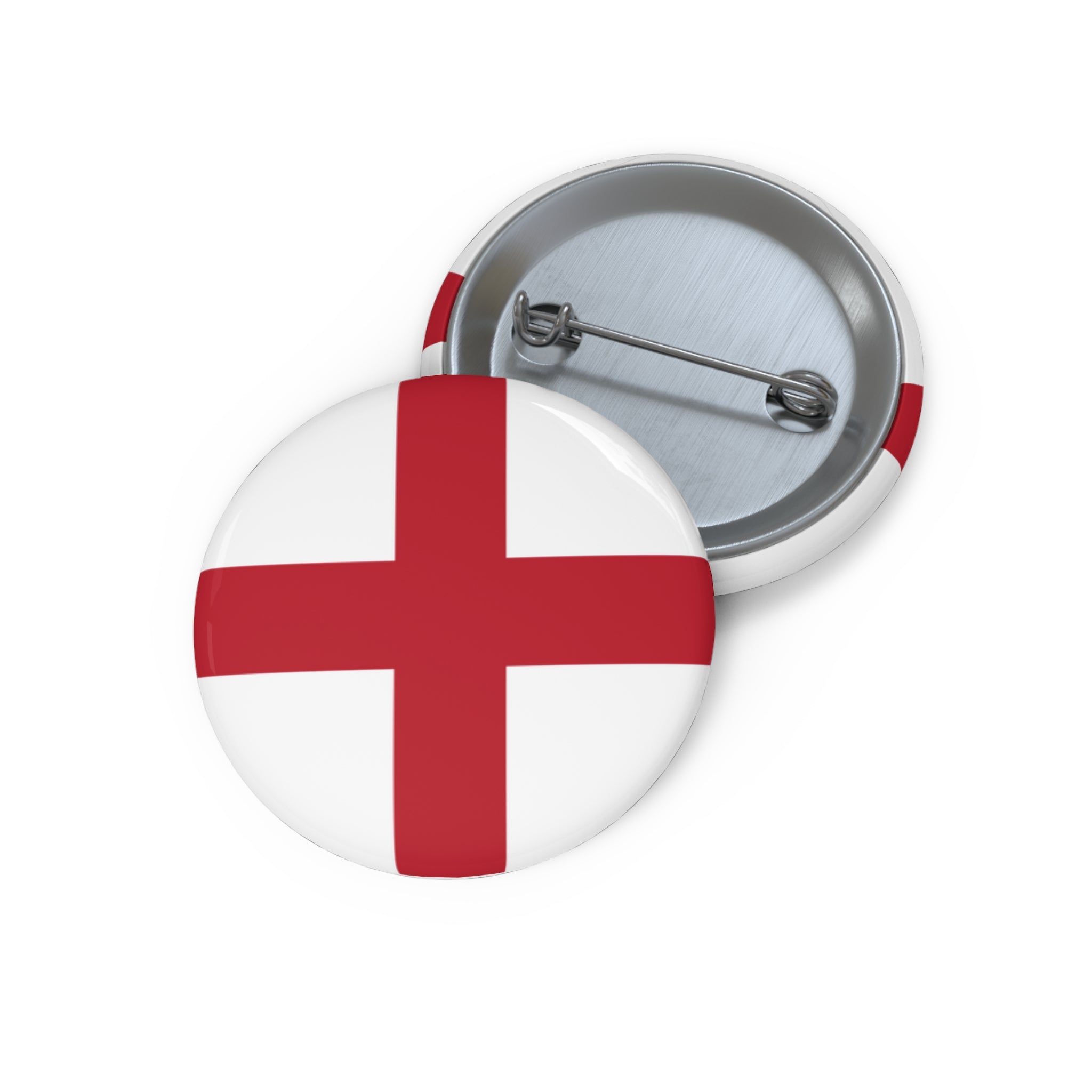 ENGLAND Soccer Pin Button – National Crest Fan Badge | World Cup 2026 Accessories