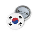 KOREA Soccer Pin Button – National Crest Fan Badge | World Cup 2026 Accessories