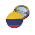 COLOMBIA Soccer Pin Button – National Crest Fan Badge | World Cup 2026 Accessories