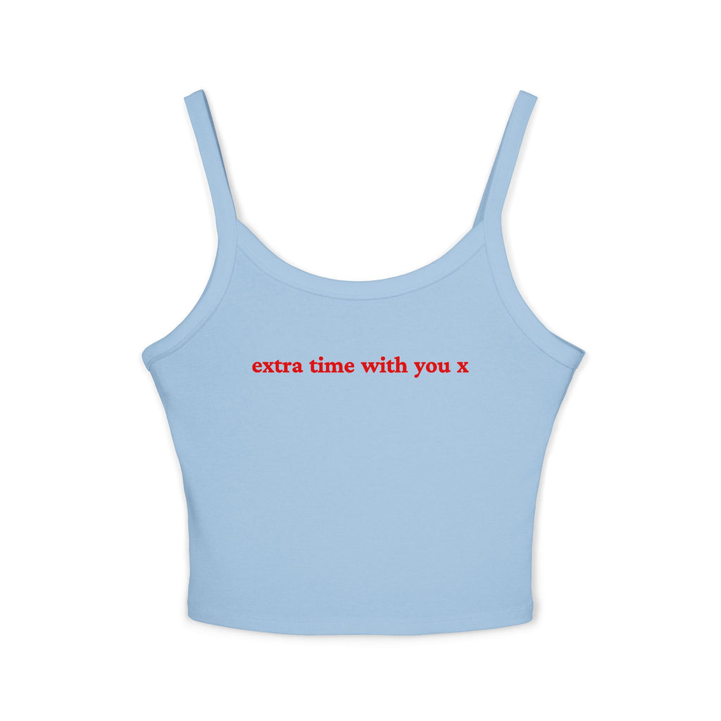 Extra time with you X Crop Tank | Football Girl Aesthetic | World Cup 2026