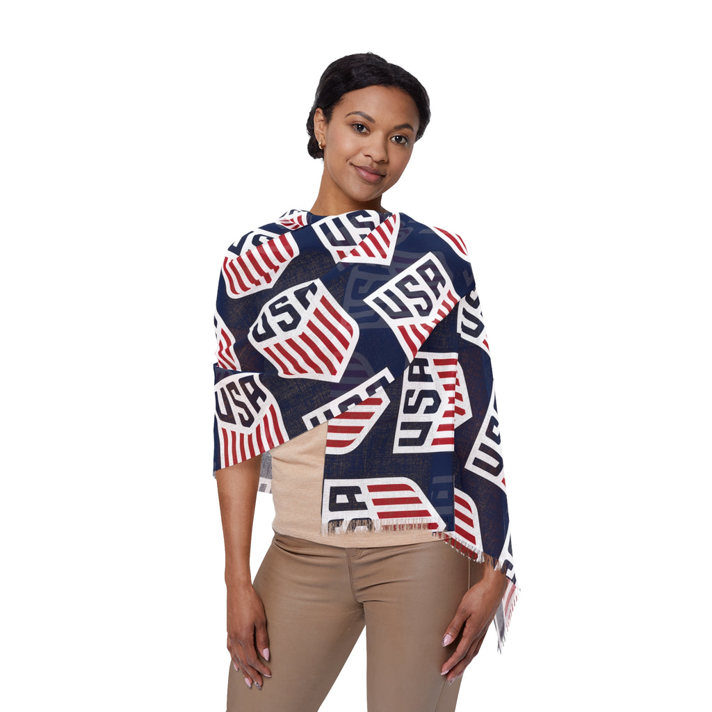 USA · FIFA World Cup 2026 Scarf | Lightweight Fan Scarf | Soccer Supporter Accessory